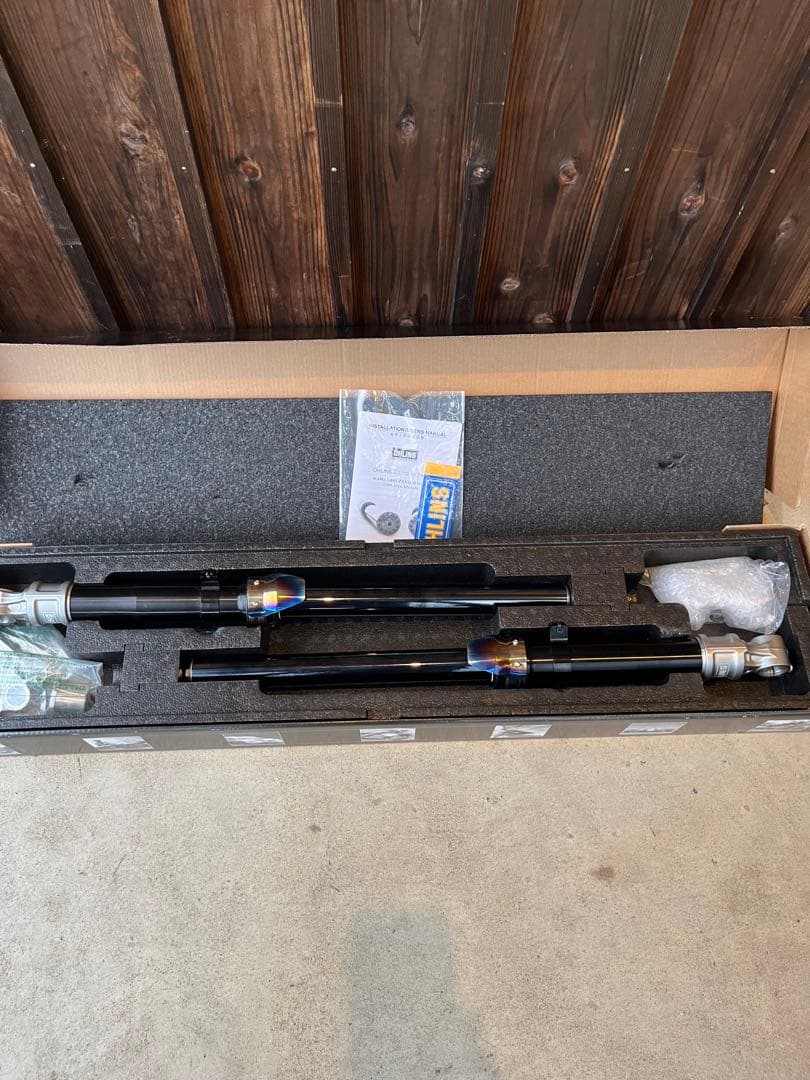 オーリンズzrx1200daegフロントフォーク