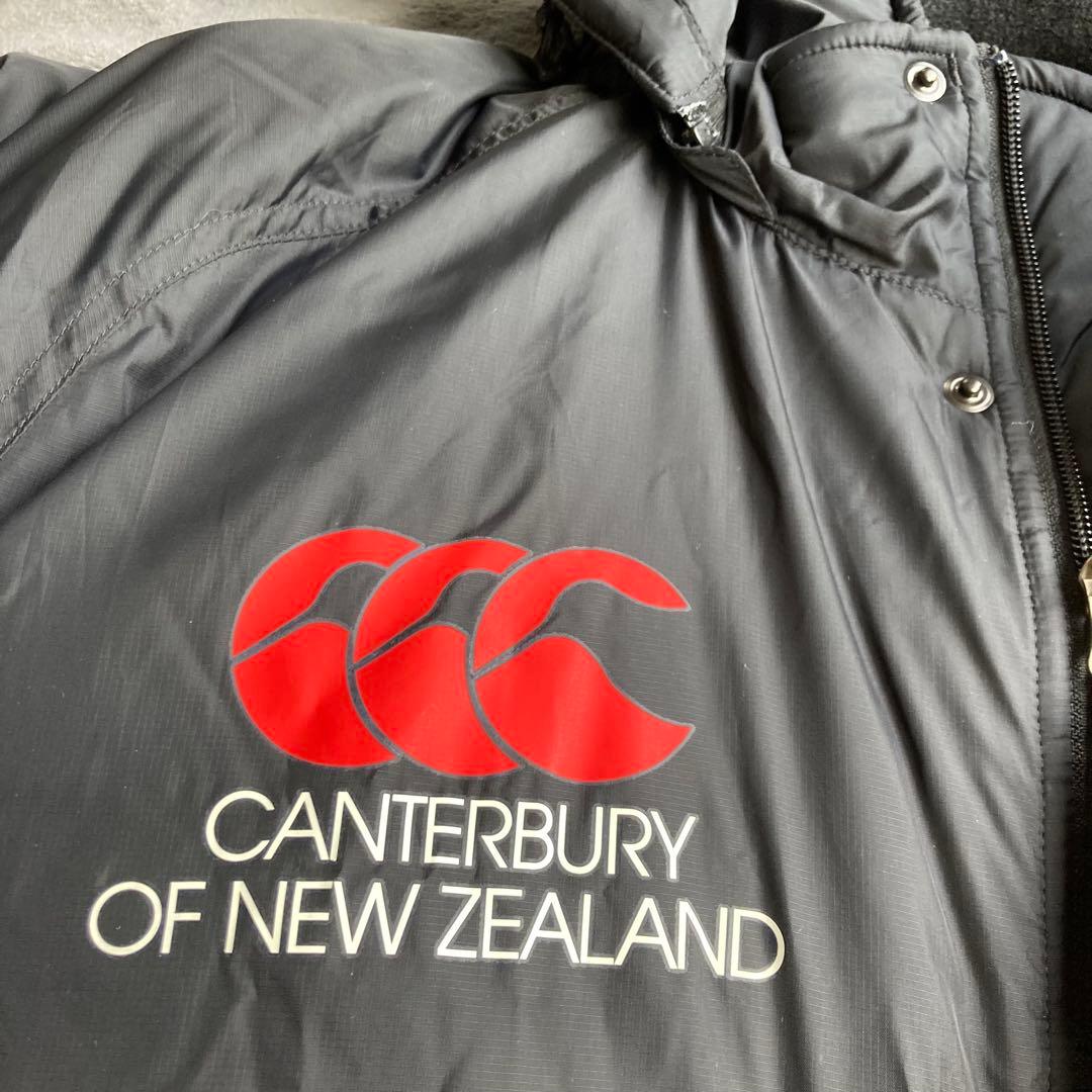 【新品】カンタベリー 2way フード付 ベンチコート 黒　Lサイズ　光電子