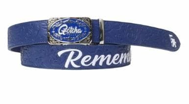 ベルト 【F全長128.5cm】ネイビー ガッチャゴルフ　252gg8105