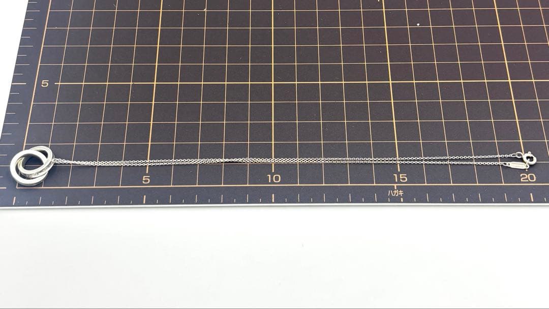 【美品】Tiffany 1837 ティファニー　インターロッキング ネックレス