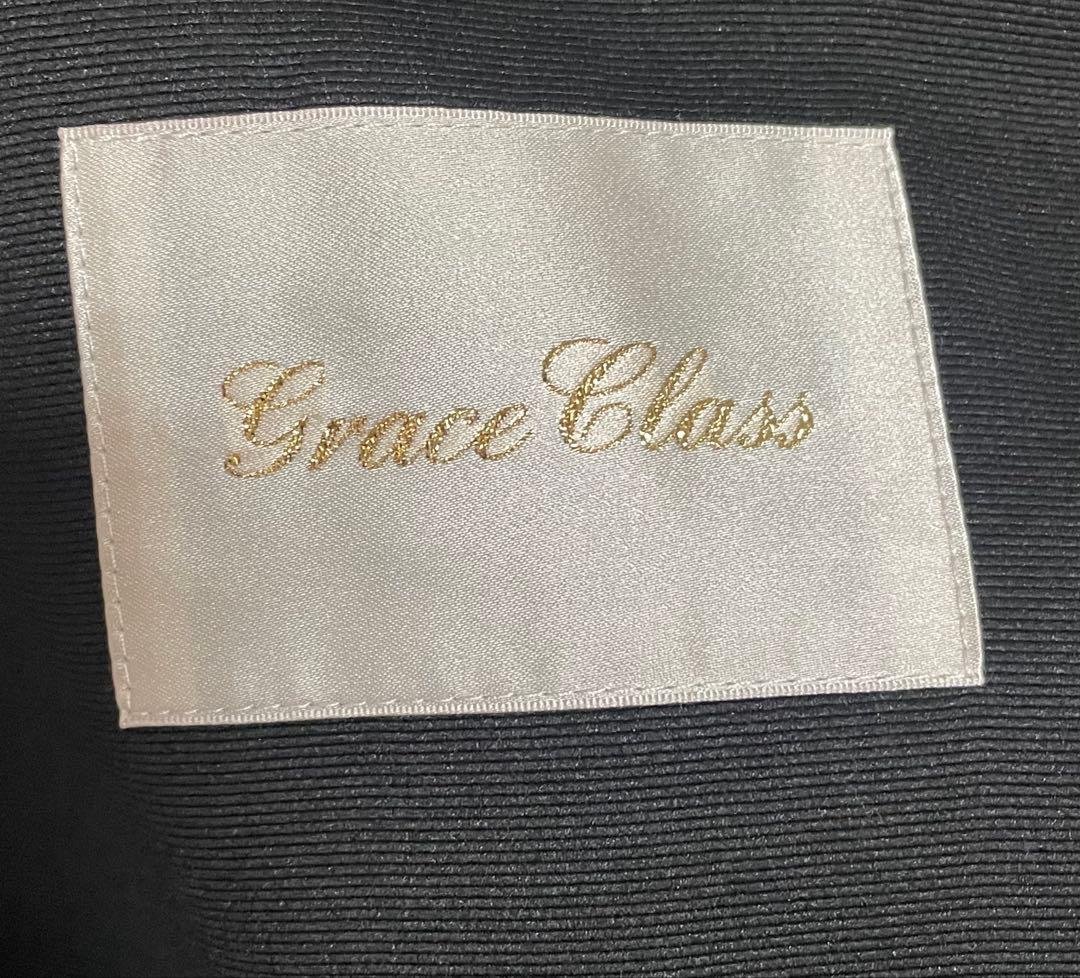 グレースクラス　フェザーチェックツイードジレ