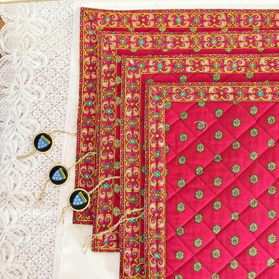 ヴァルドローム　Valdrome ランチョンマット　4枚セット