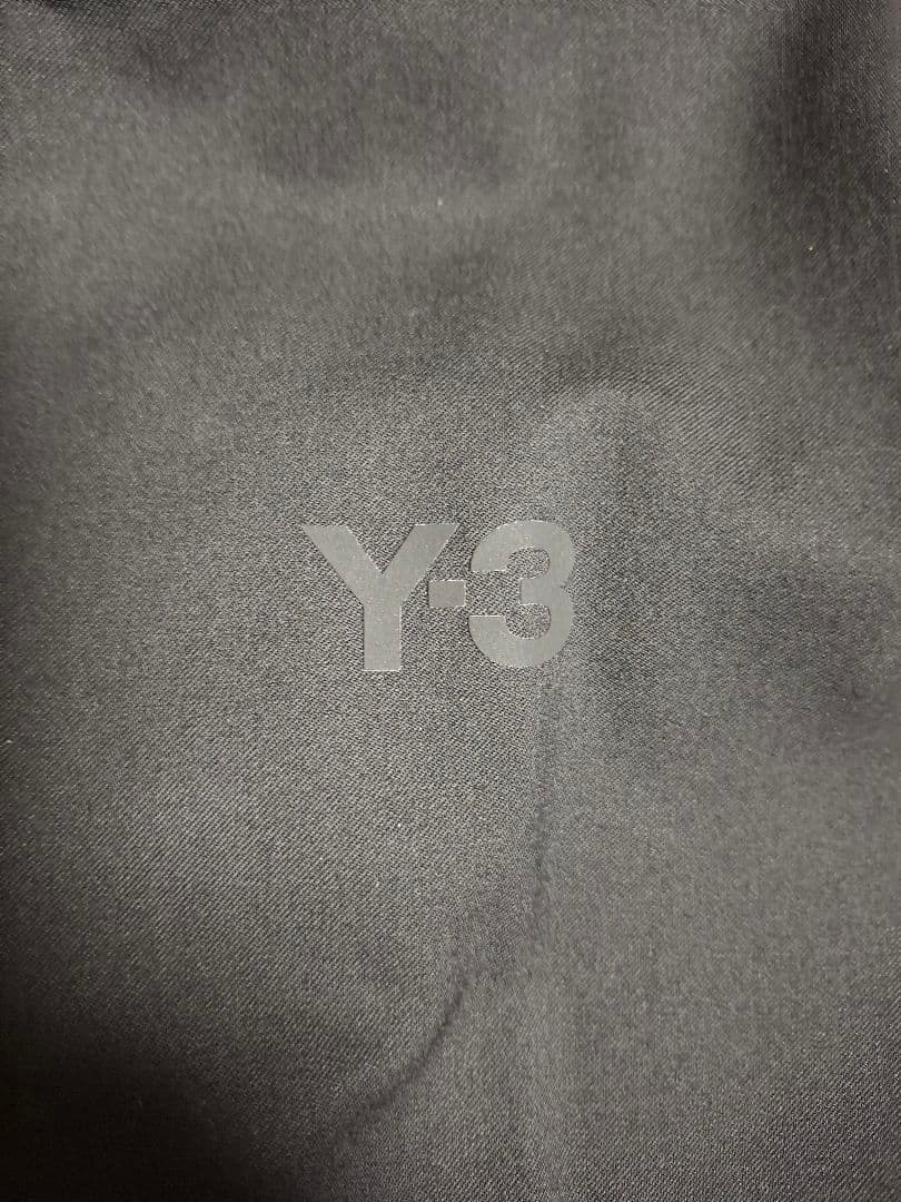 Y-3 ブラック ジップアップ ジャケット