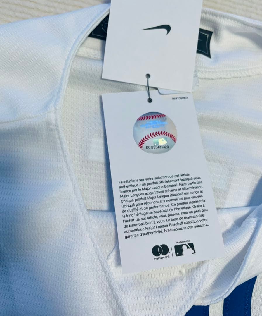 【MLB公式】ボビー・ウィットjr 直筆サイン入りユニフォーム fanatics