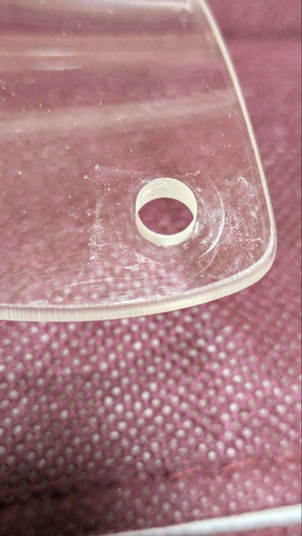 ハーレー　スポーツグライド FLSB用　ウインドシールド　クリア