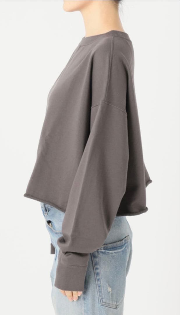 FRAMeWORK ミニ裏毛ショートスウェット