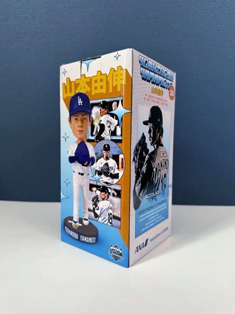 【限定品 新品未開封】ドジャース 山本由伸 ボブルヘッド フィギュア 7月2日