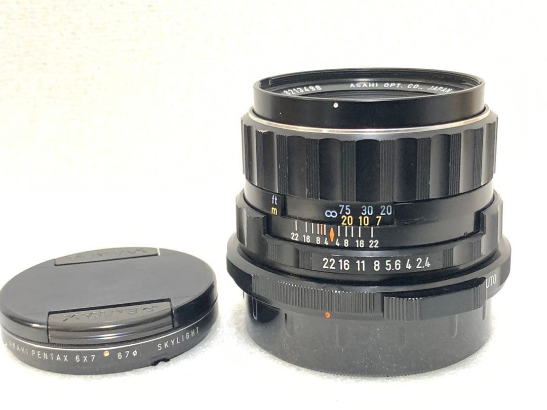 フィルムカメラ PENTAX TAKUMAR 6x7 1:2.4 105