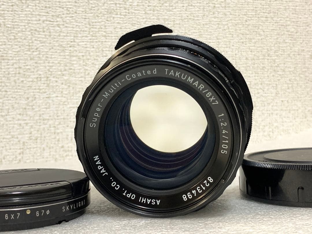 フィルムカメラ PENTAX TAKUMAR 6x7 1:2.4 105