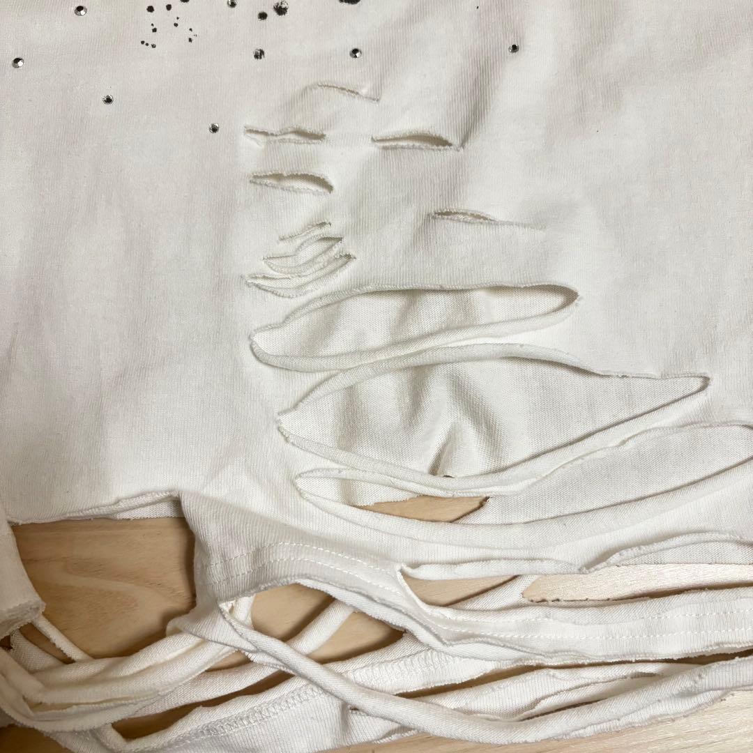 GRANCY アートプリント ロングスリーブカットソー