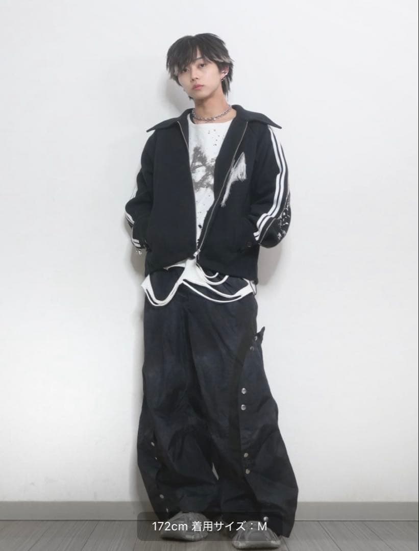 GRANCY アートプリント ロングスリーブカットソー