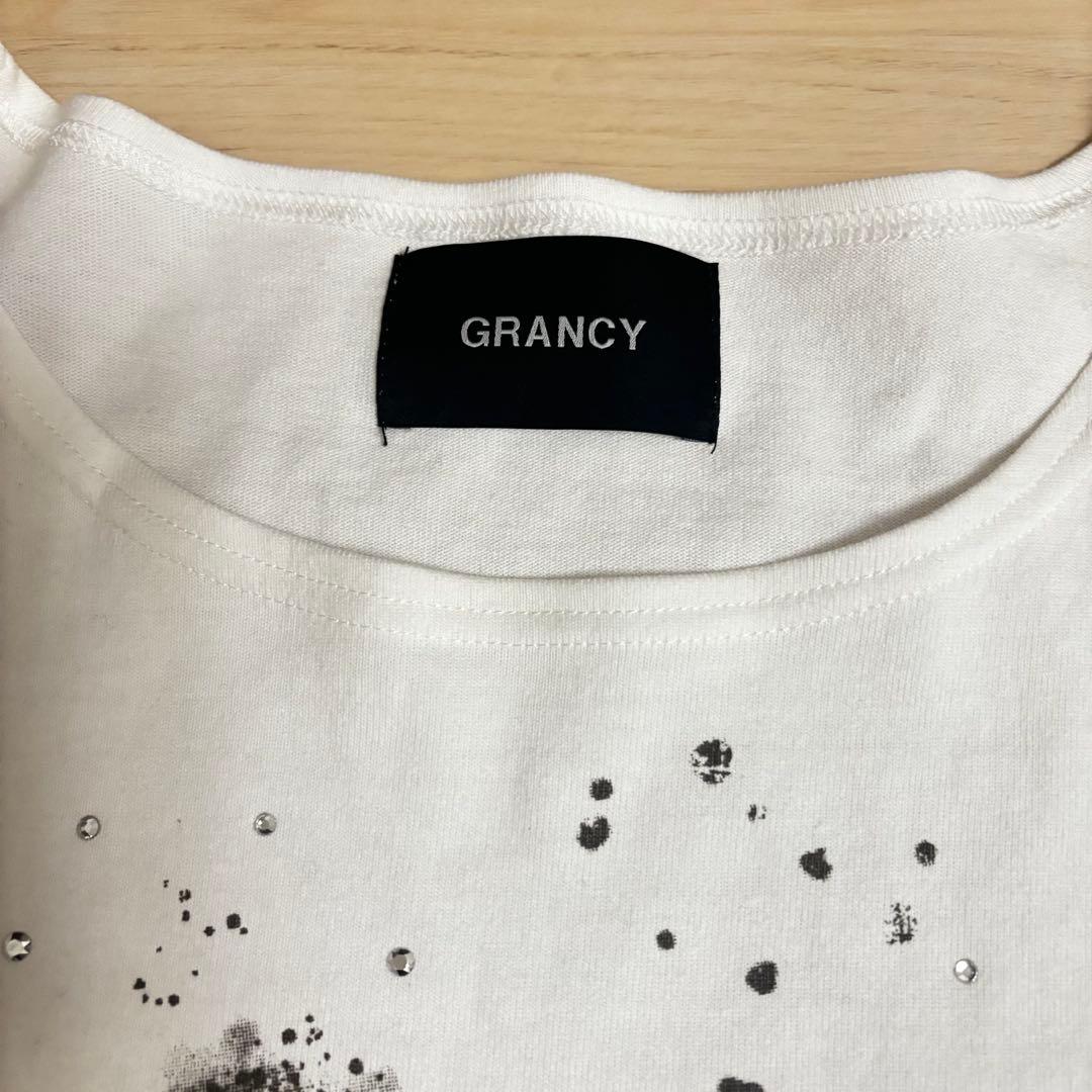 GRANCY アートプリント ロングスリーブカットソー