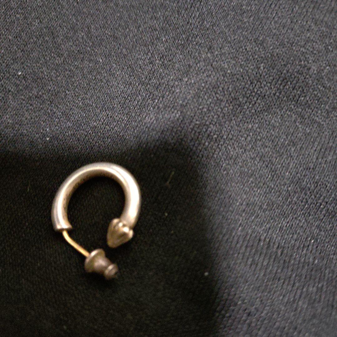 【古着屋様】正規品クロムハーツ 　フープピアス　プレーン