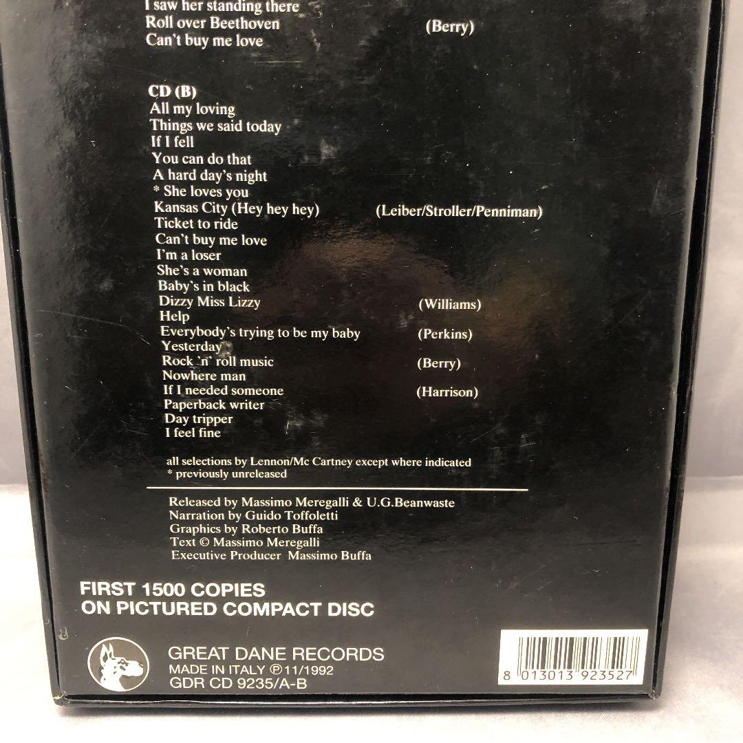 レア版！オリジナルトランプ付きビートルズ初期生演奏収録CDボックス