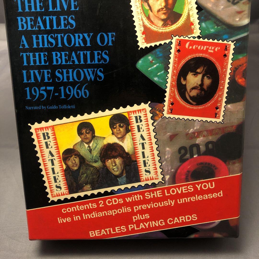レア版！オリジナルトランプ付きビートルズ初期生演奏収録CDボックス