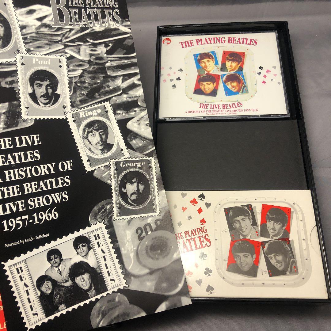 レア版！オリジナルトランプ付きビートルズ初期生演奏収録CDボックス