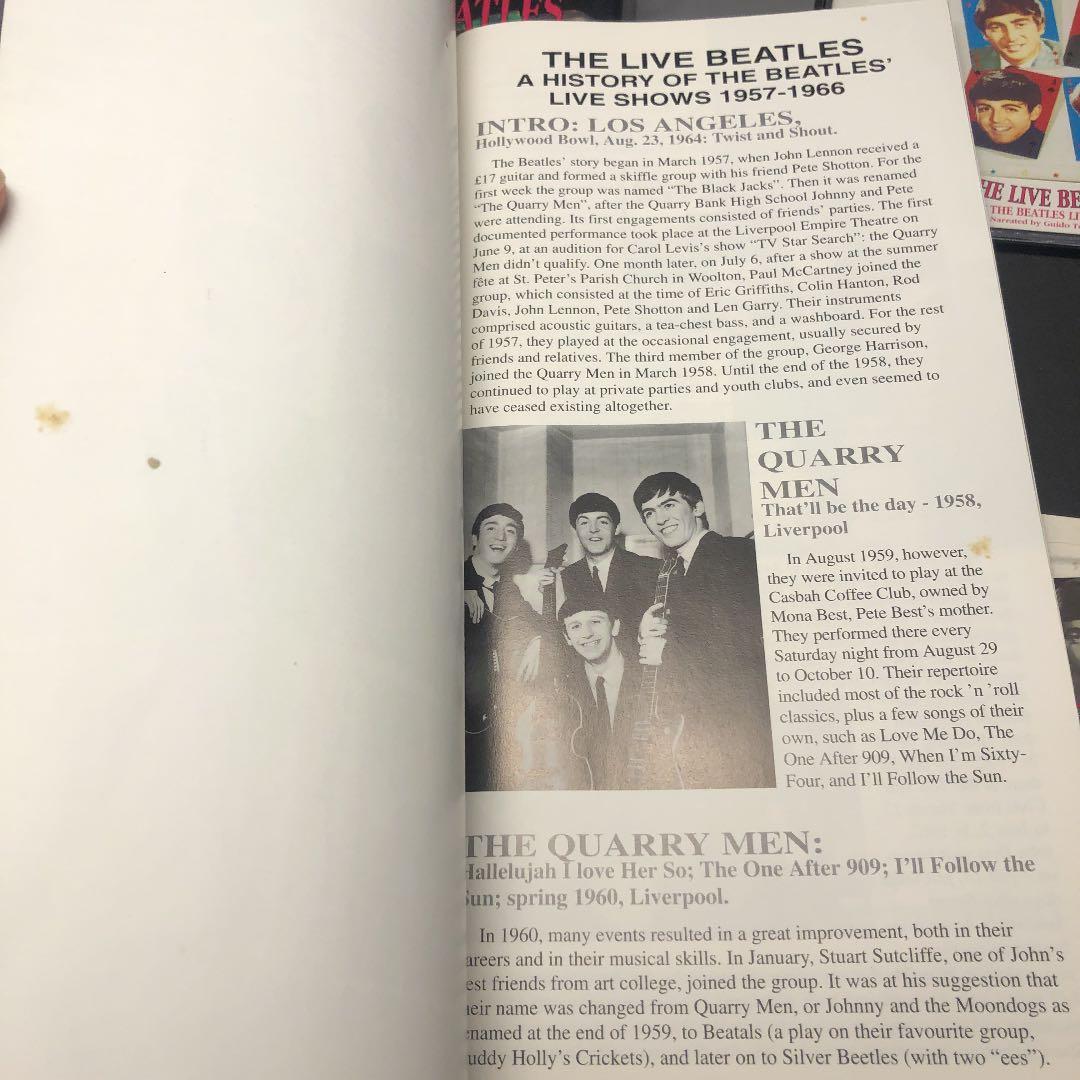 レア版！オリジナルトランプ付きビートルズ初期生演奏収録CDボックス