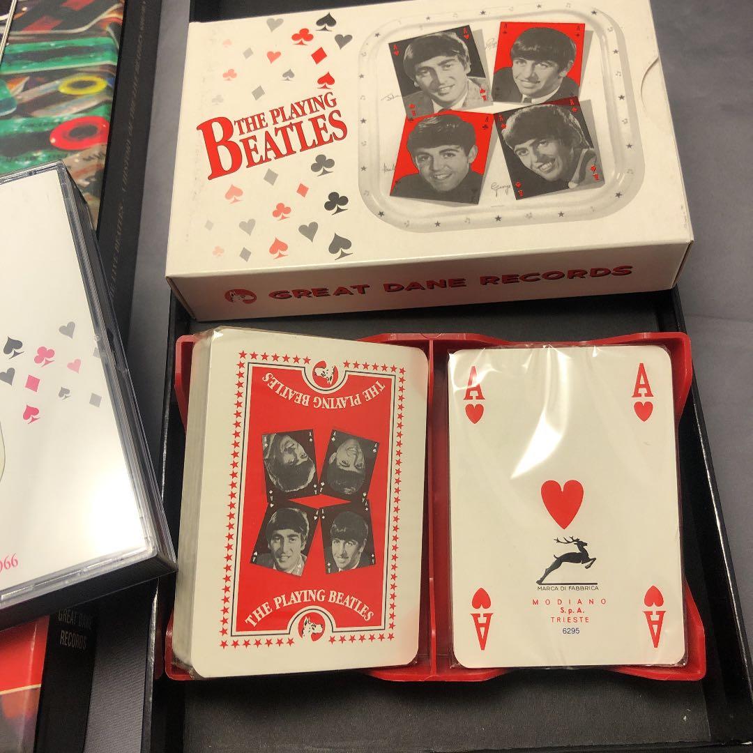 レア版！オリジナルトランプ付きビートルズ初期生演奏収録CDボックス