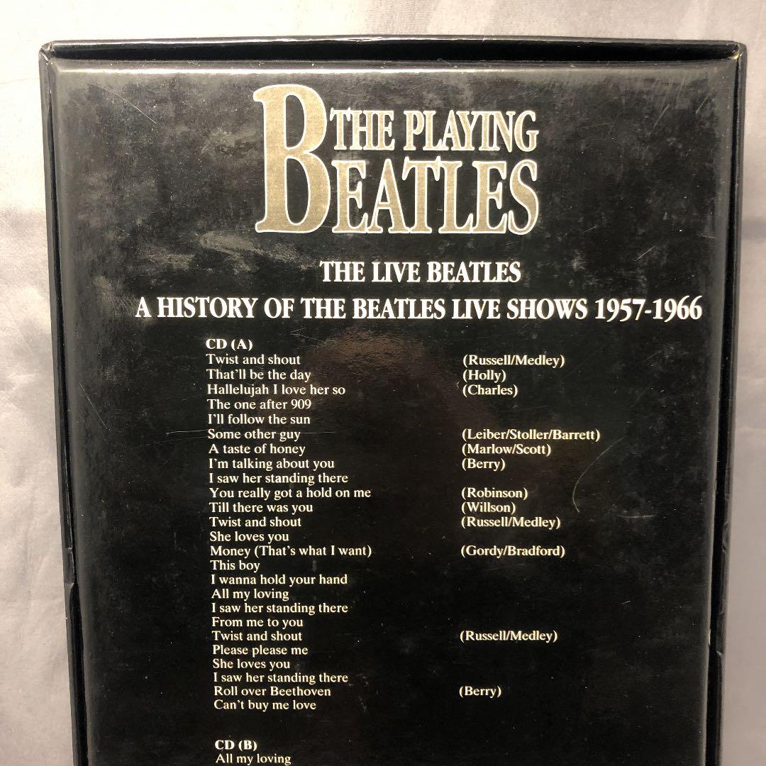 レア版！オリジナルトランプ付きビートルズ初期生演奏収録CDボックス
