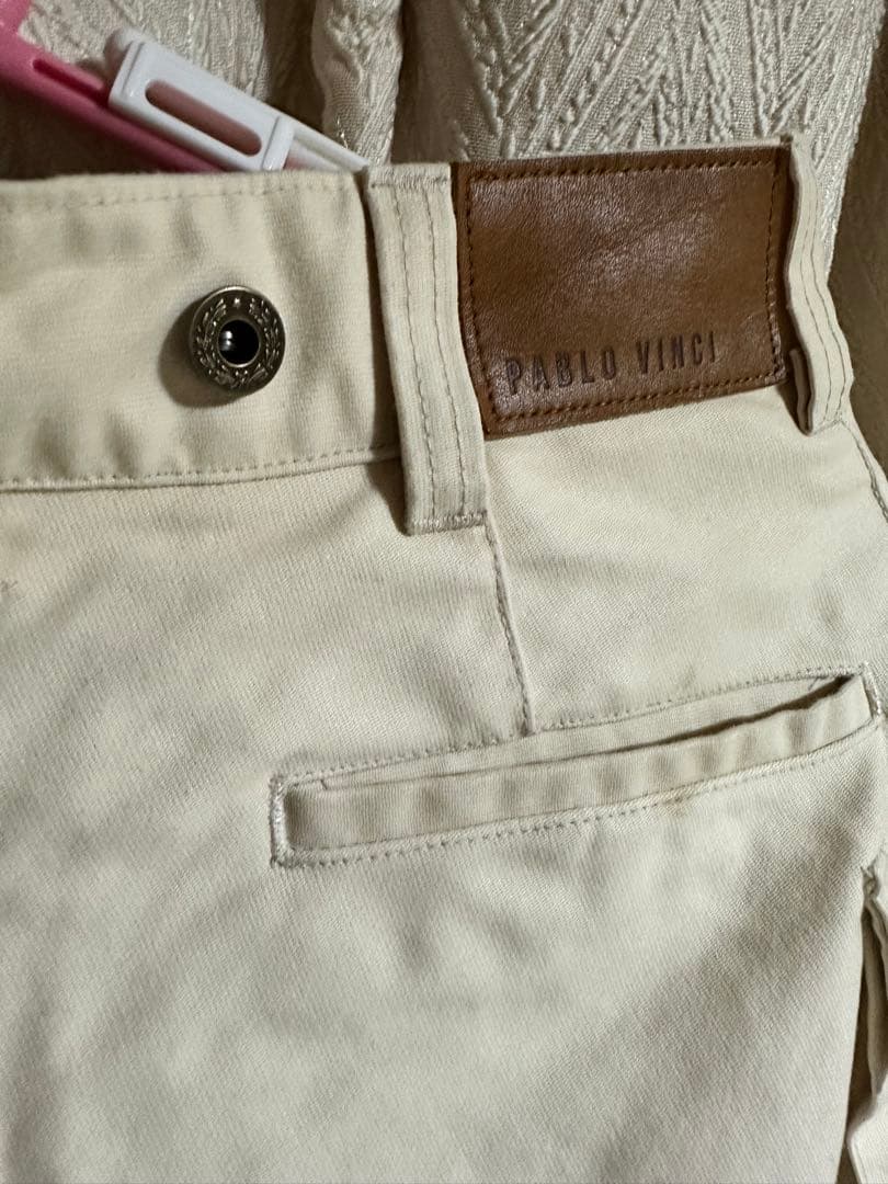 【PABLO VINCI】Oiled chino pants