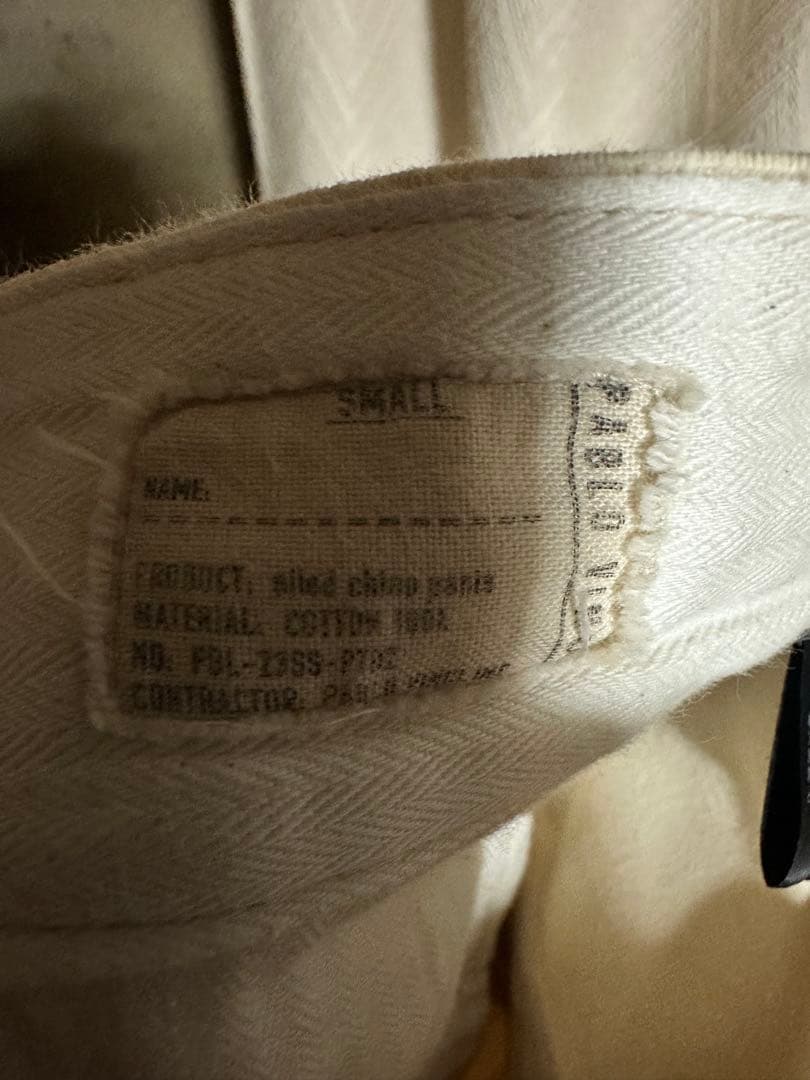 【PABLO VINCI】Oiled chino pants