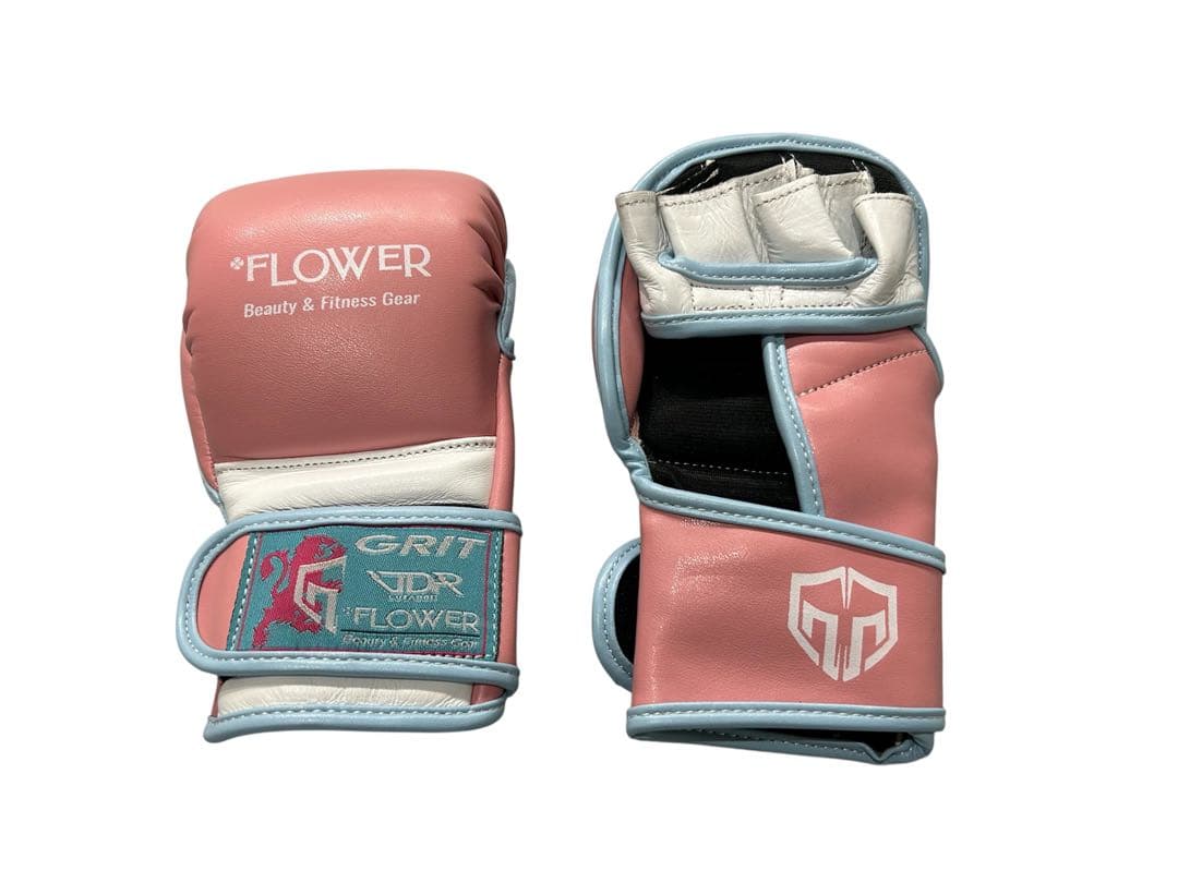 FLOWER×GRIT×LTDR 女性子供用　パウンドグローブ　Sサイズ　ピンク