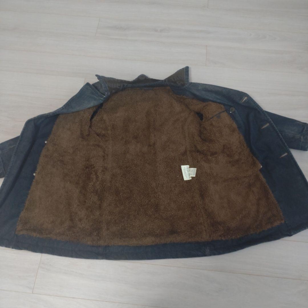 【美品 】ディーゼル DIESELデニムジャケットコート裏ボアレザー 値下げ可能