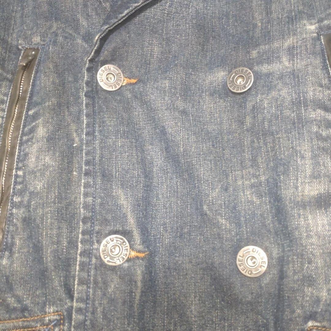 【美品 】ディーゼル DIESELデニムジャケットコート裏ボアレザー 値下げ可能