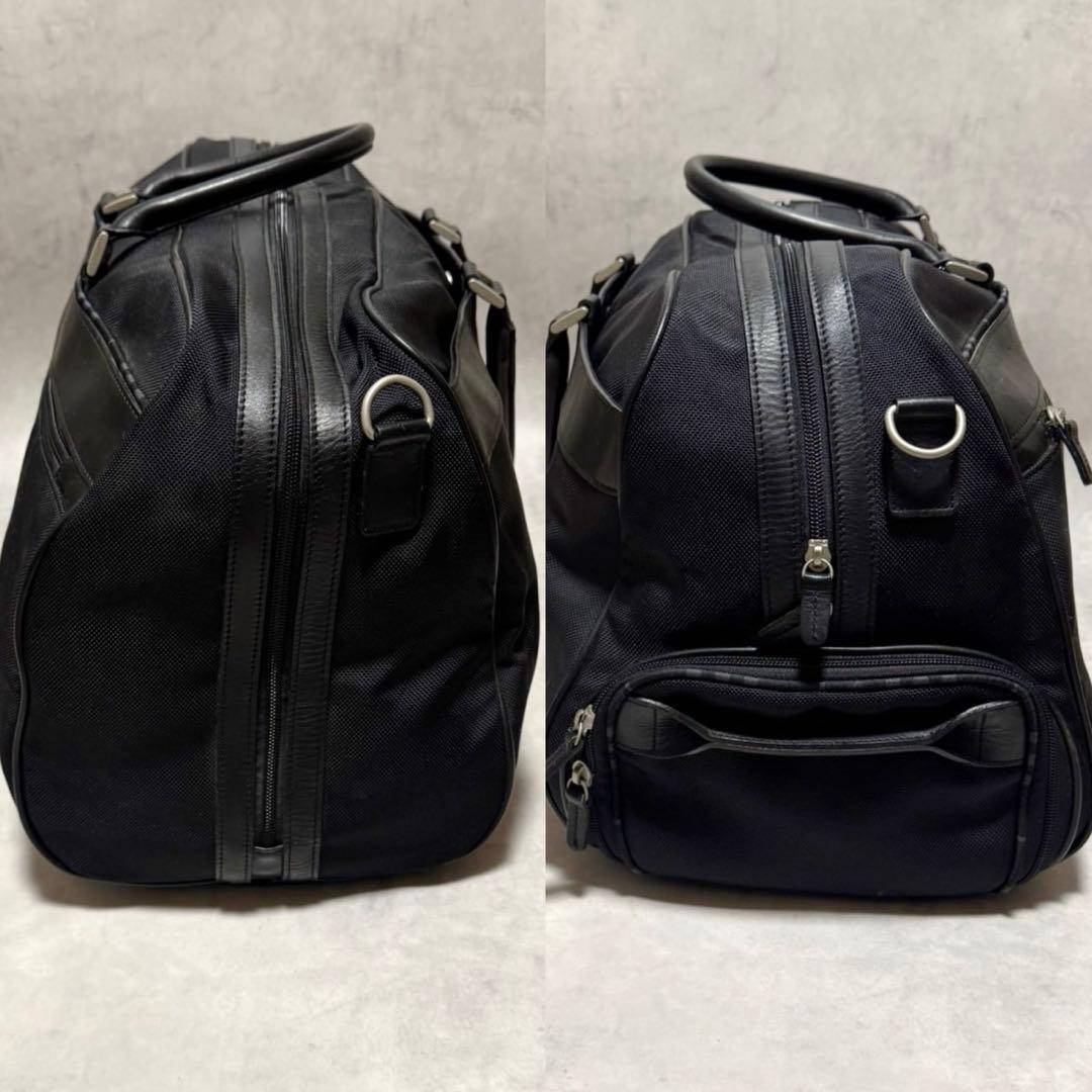 バーバリーゴルフ 2way ボストンバッグ ブラック ロゴ