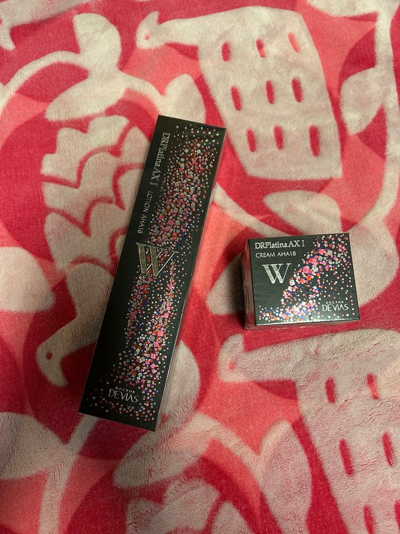 ドクターデヴィアス　プラチナ　AXローション　クリームAHA18Ⅱ　セット 新品