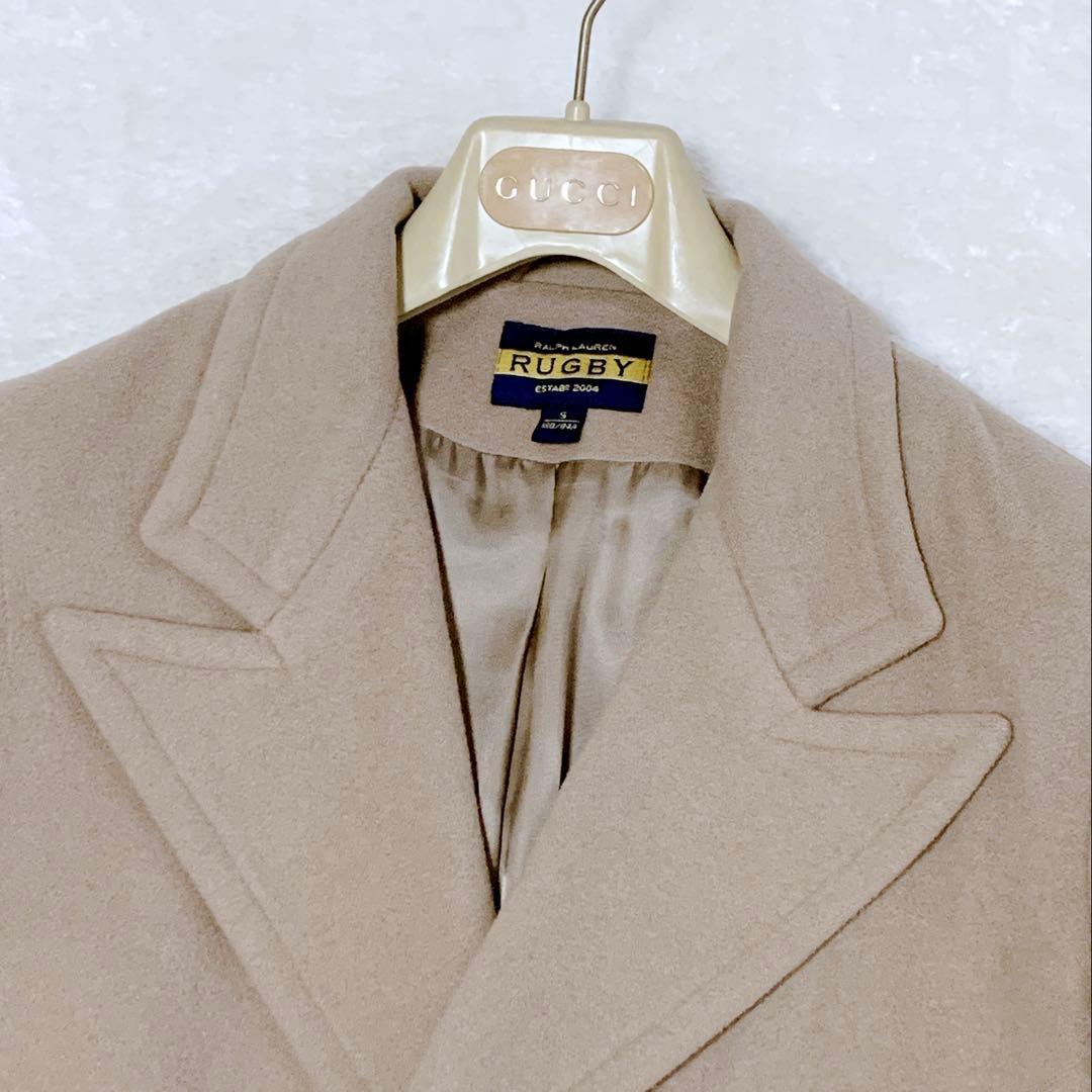 極美品✨ラルフローレン RUGBY キャメルヘア ロングコート 高級