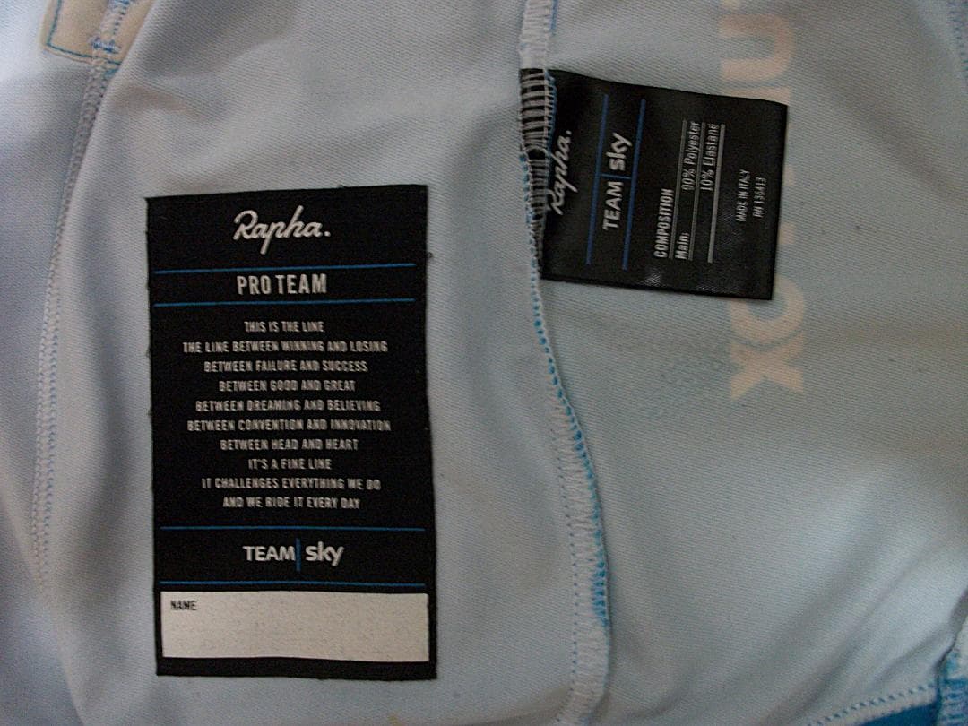 【超希少】Rapha Team Sky プッチョ選手支給品 エアロジャージ