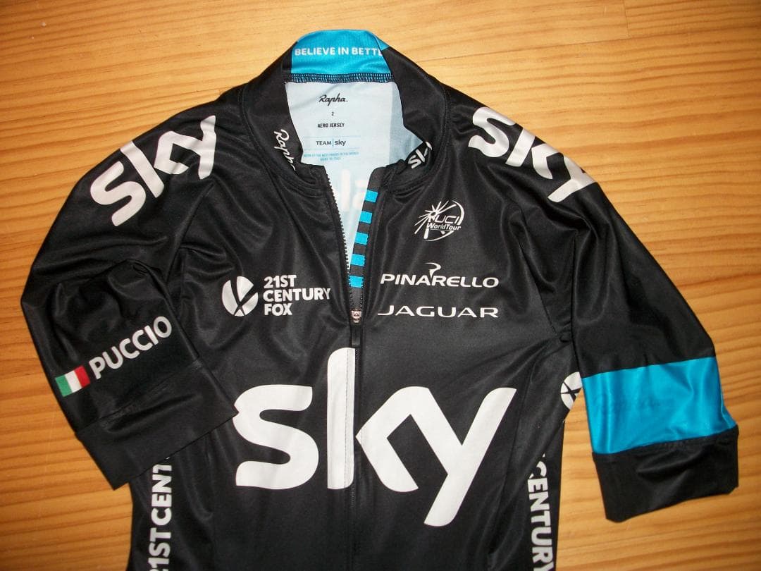 【超希少】Rapha Team Sky プッチョ選手支給品 エアロジャージ