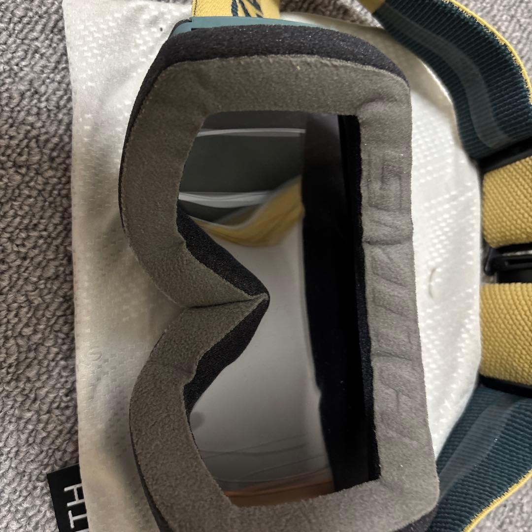 Smith スノーゴーグル ミラーレンズ グリーンフレーム