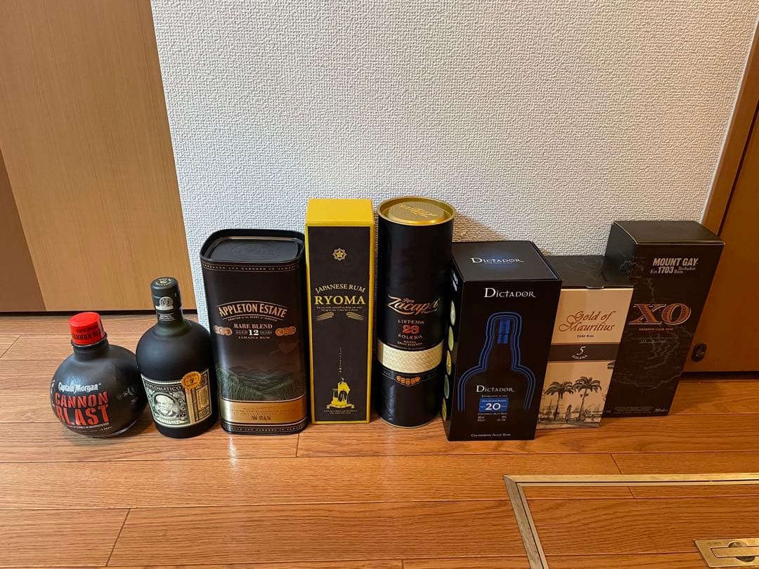 d*e様 ラム酒8本セット