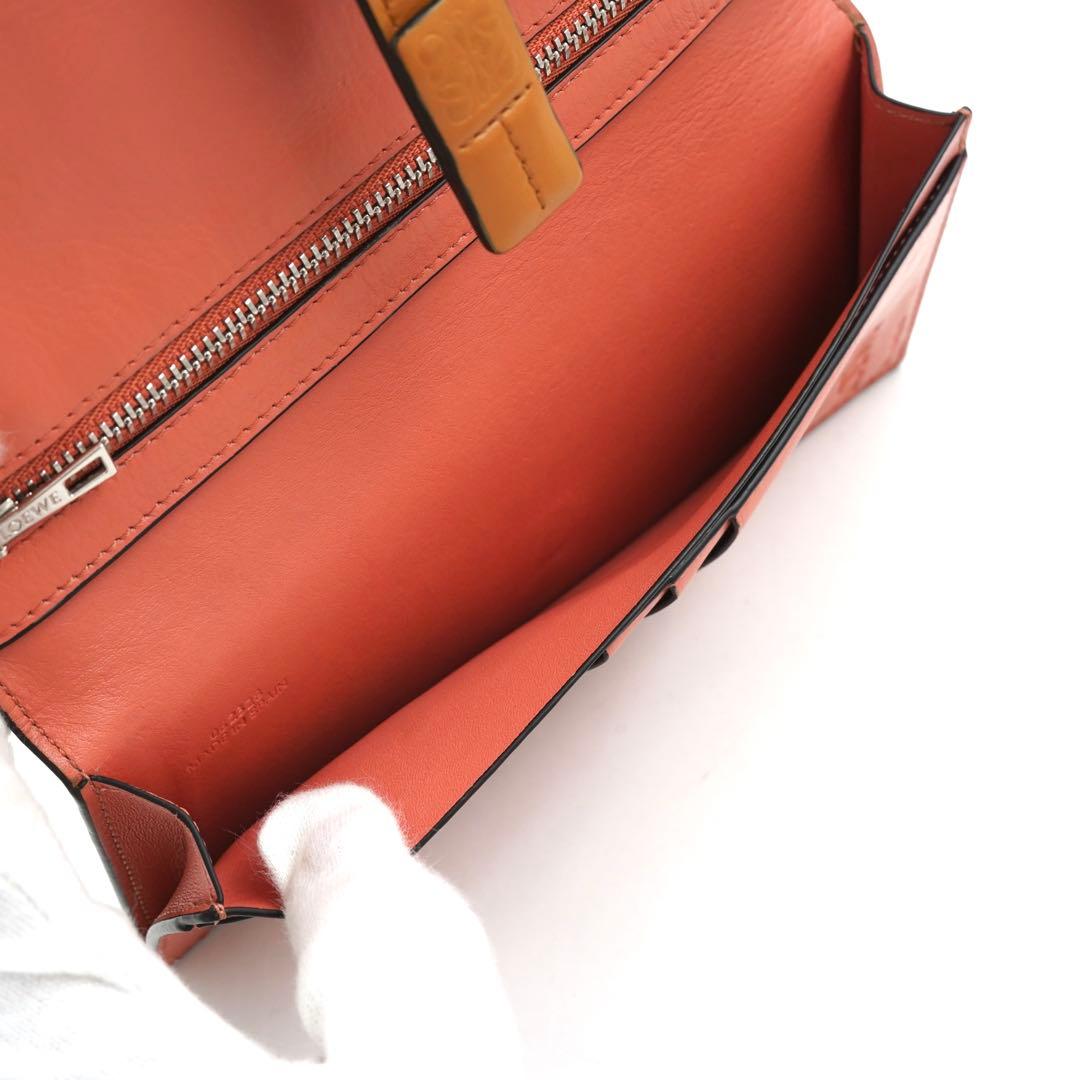 ✨未使用展示品・箱付き✨　LOEWE 長財布　バーティカルウォレット　アナグラム