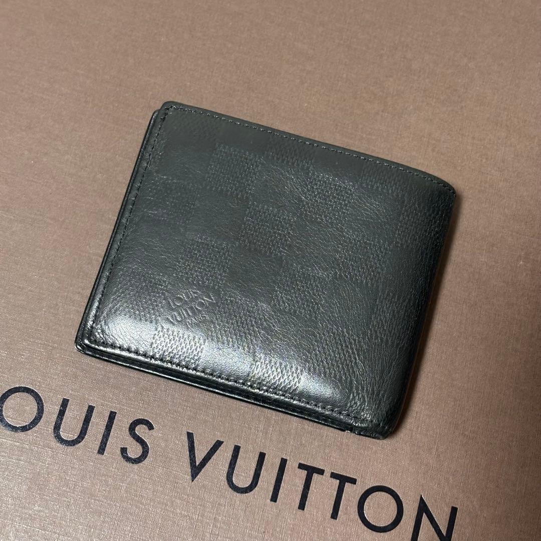 Louis Vuitton ブラック ダミエグラフィット アンフィニ マルコNM