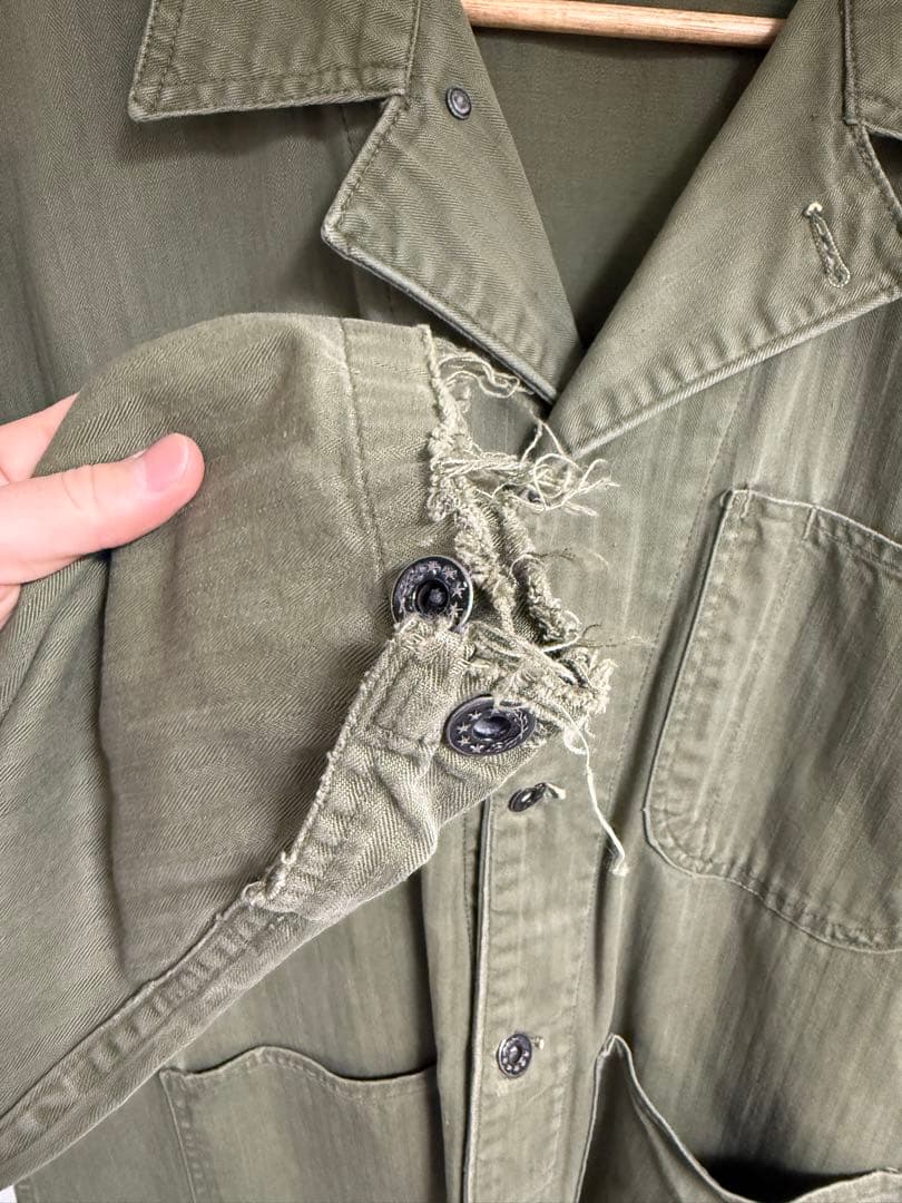 50s vintage ミリタリージャケット 第二次世界大戦時 38
