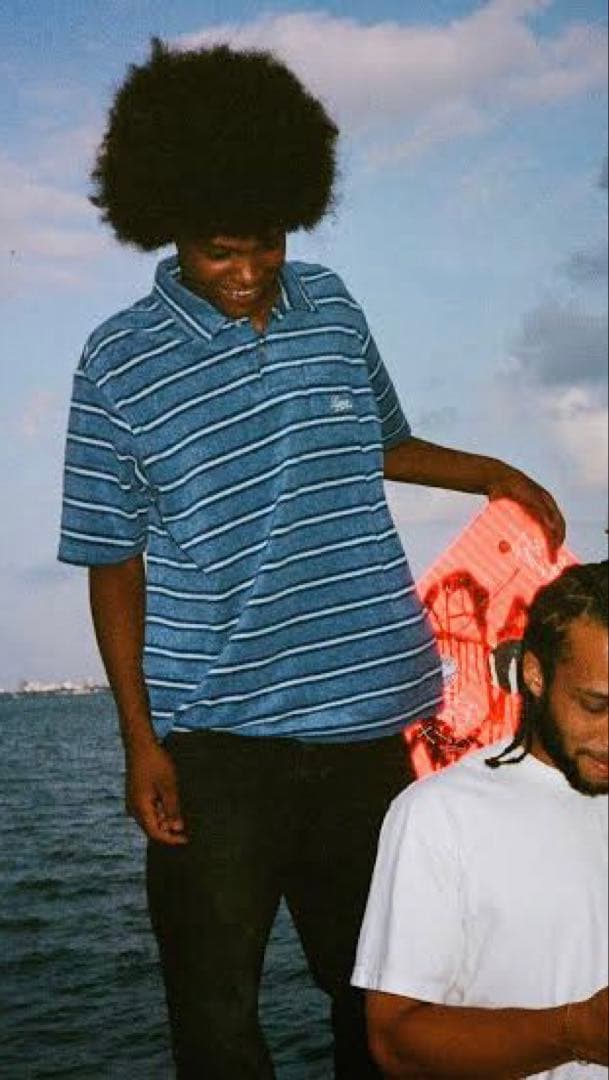 トップス Supreme Stripe Terry S/S Polo 