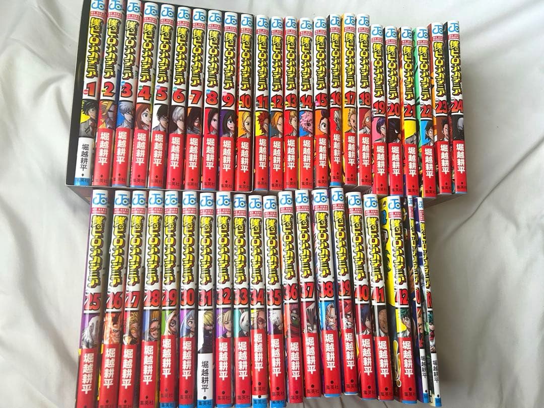 僕のヒーローアカデミア 1〜42巻 全巻セット 漫画　　映画特典　購入特典
