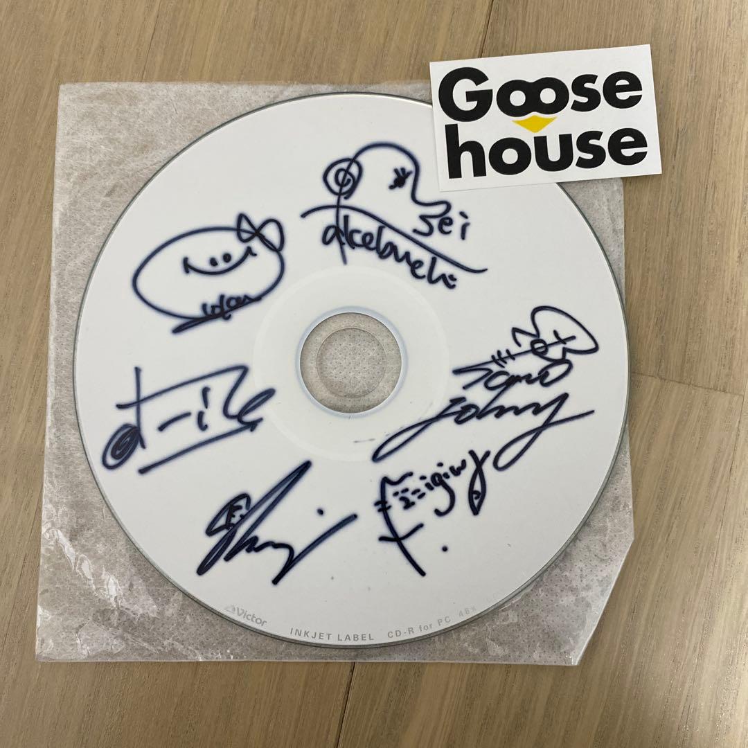 希少 グースハウス  house メンバー 直筆サイン CD