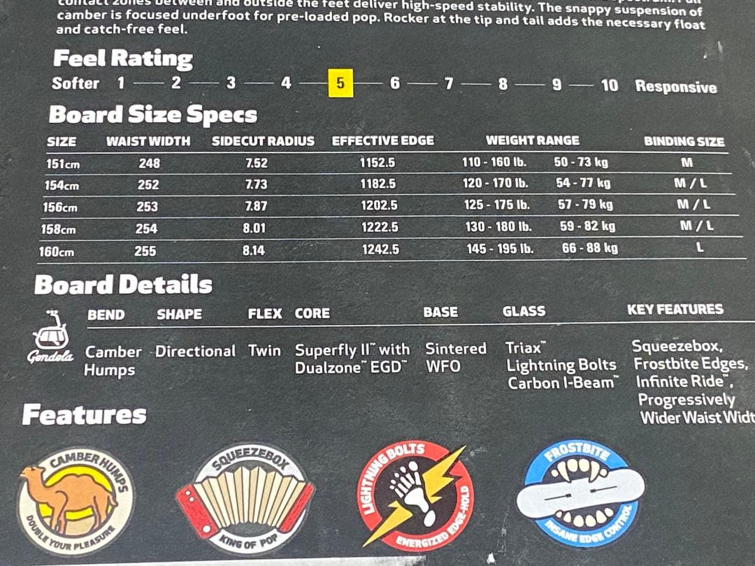 BURTON CUSTOM RESTRICTED 154限定