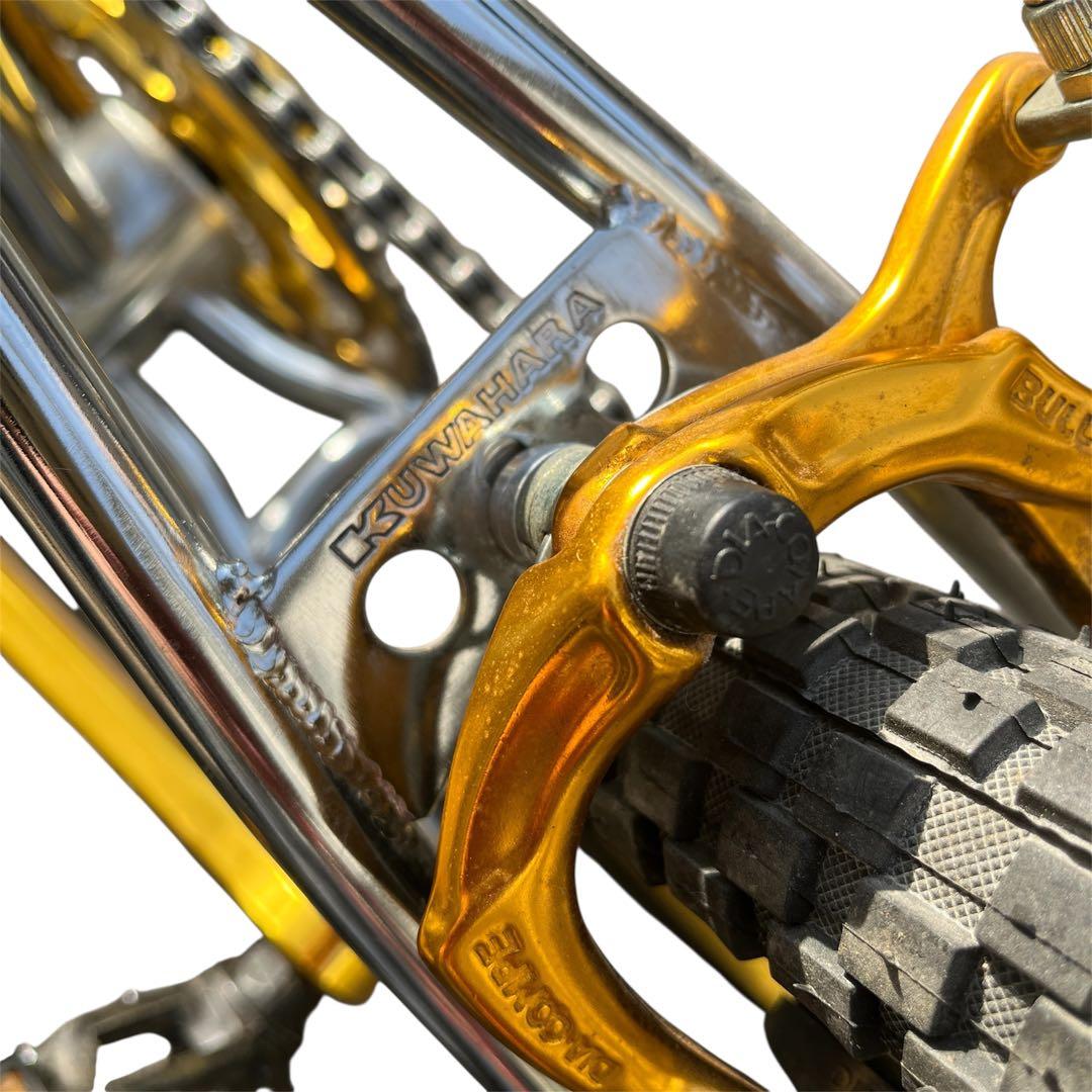 KUWAHARA BMX KZ-01 シルバーゴールド クワハラ