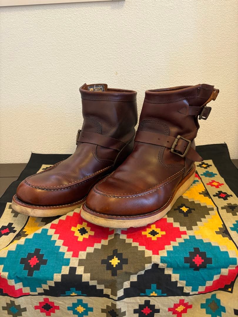 Chippewa チペワ エンジニアブーツ モックトゥ US 9 27cm