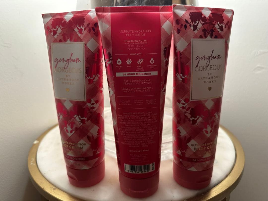 ボディミスト Gingham Gorgeous Bath&body works