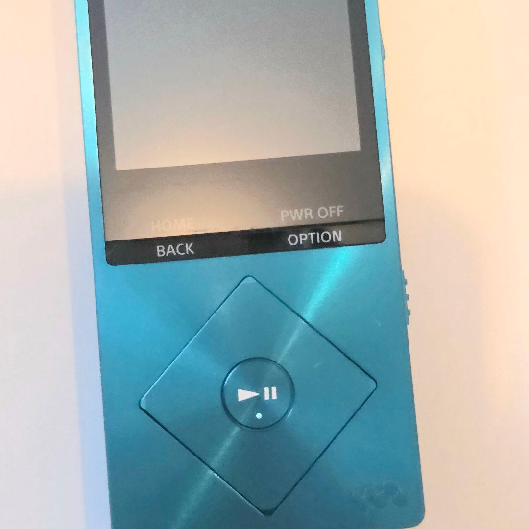 美品＊SONY ソニー ウォークマン NW-A26 ビリジアンブルー ケース付き