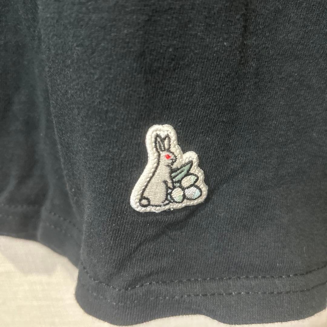 FR2 Playing rabbits 沖縄限定　月桃　ロンT ブラック　M