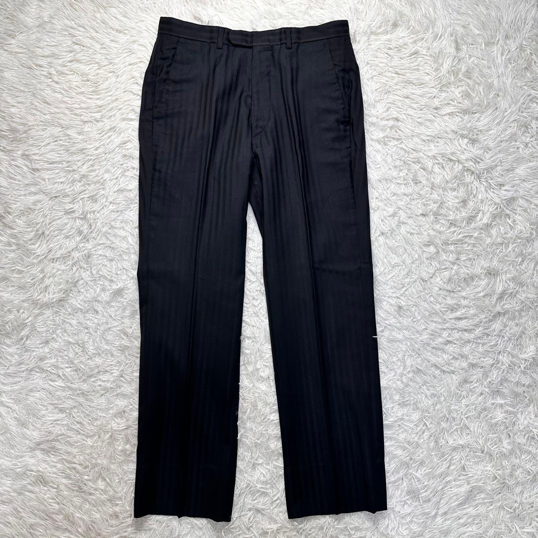 専用 未使用級 トゥモローランド シルク4割 光沢 ストライプ セットアップ44