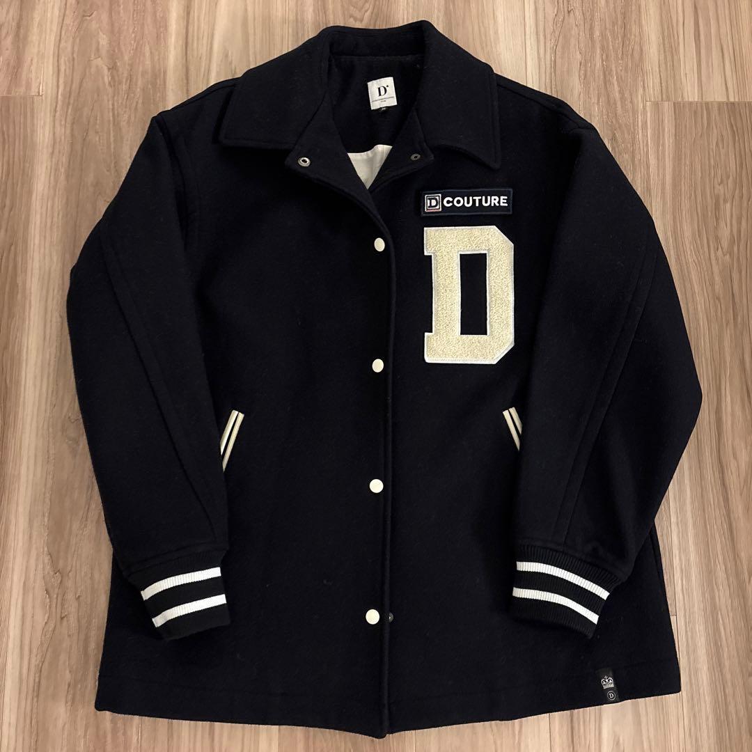 ダブルスタンダードクロージングD* Couture ネイビー スタジャン 38