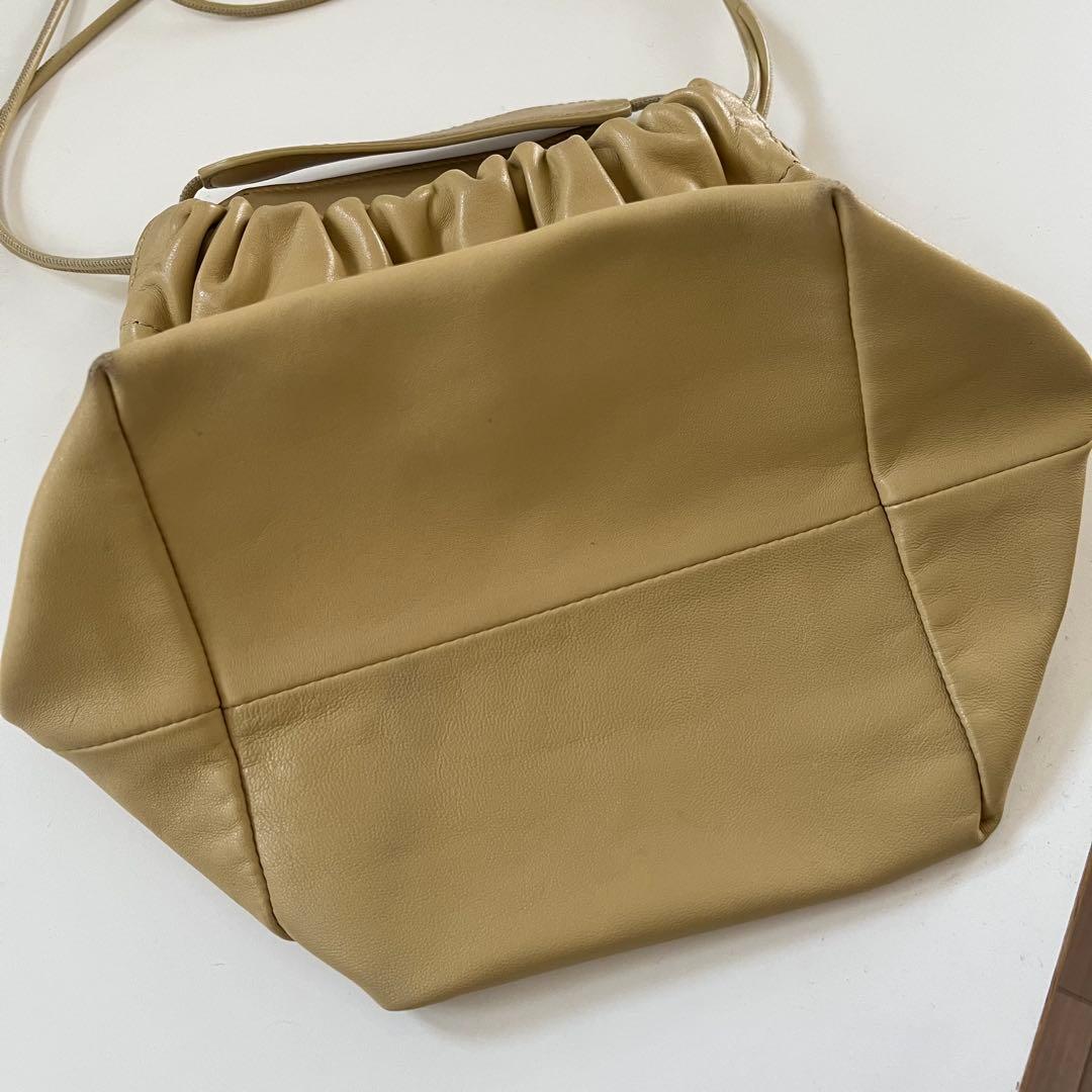 芍薬さま専用　ジルサンダー 巾着 ドローストリングバッグ イエロー